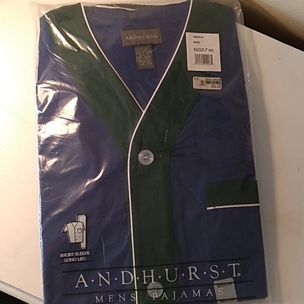 Vintage grandpa pajamas nwt medium